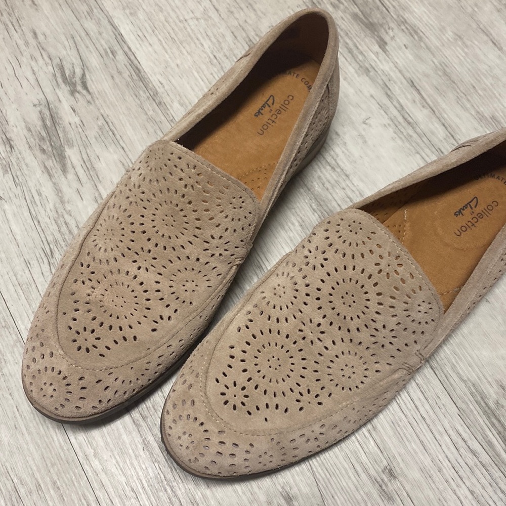Clarks loafers sz 9.5